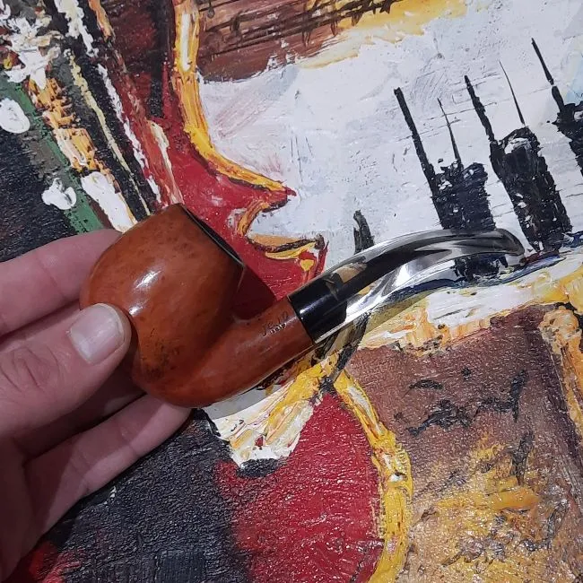 Vintage Fe.Ro Italian Briar Tobacco Pipe – Timeless Elegance Image 3